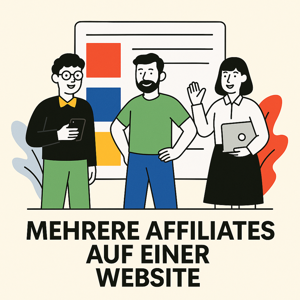 Mehrere Affiliates auf einer Website: 9 Strategien für maximalen Erfolg