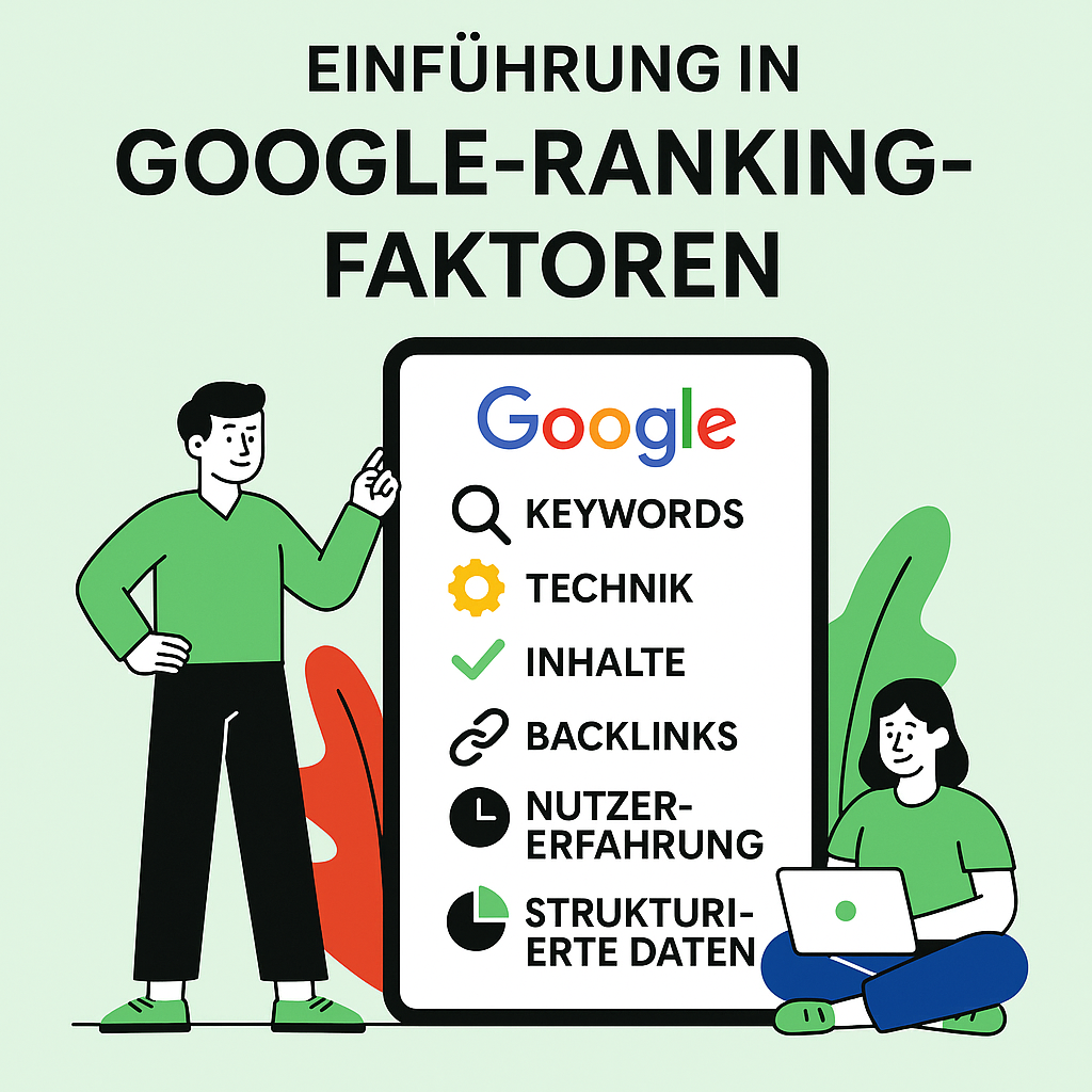 Google-Ranking-Faktoren verstehen: Wie technische Details, Content-Qualität und E-E-A-T über deinen Online-Erfolg entscheiden