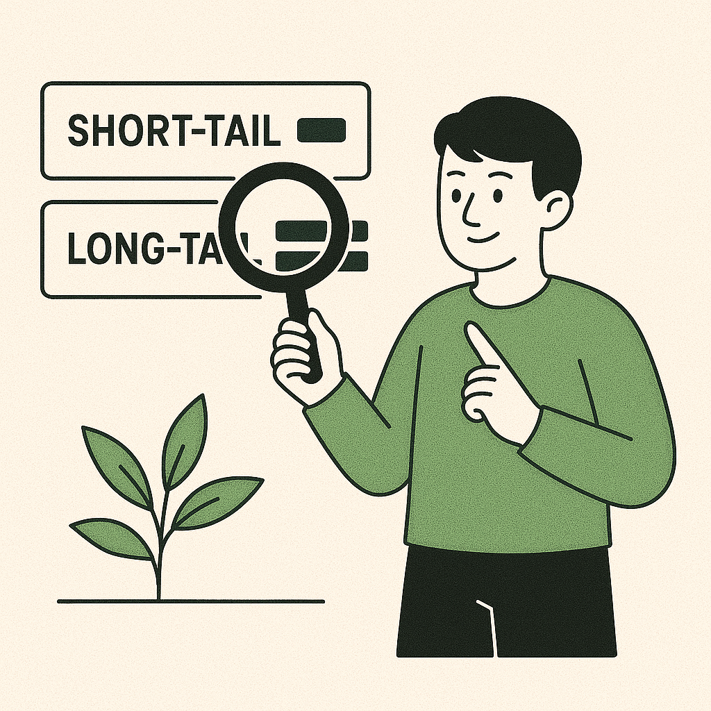 Unterschied zwischen Short-Tail- und Long-Tail-Keywords: Der einzige Guide für mehr Sichtbarkeit