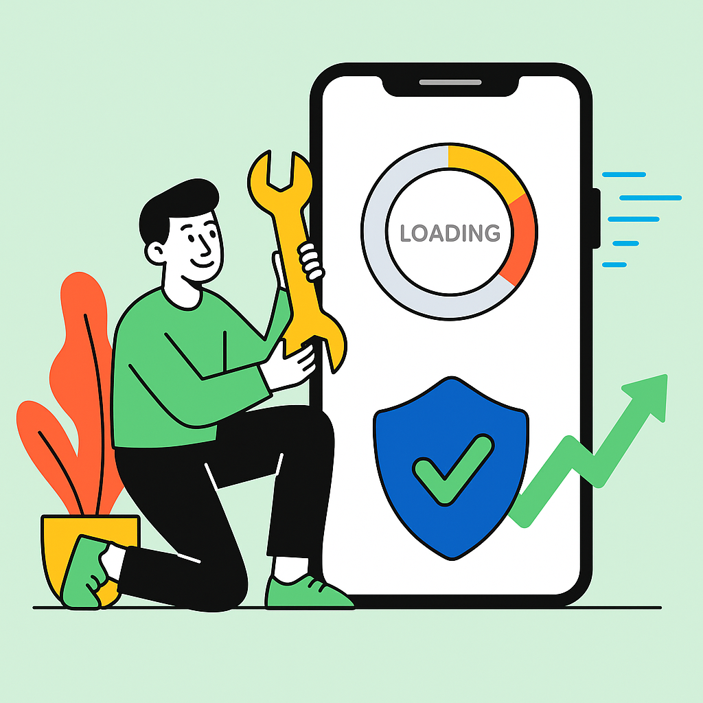 Mobile Ladegeschwindigkeit verbessern: Wenn jede Sekunde wie eine Ewigkeit wirkt