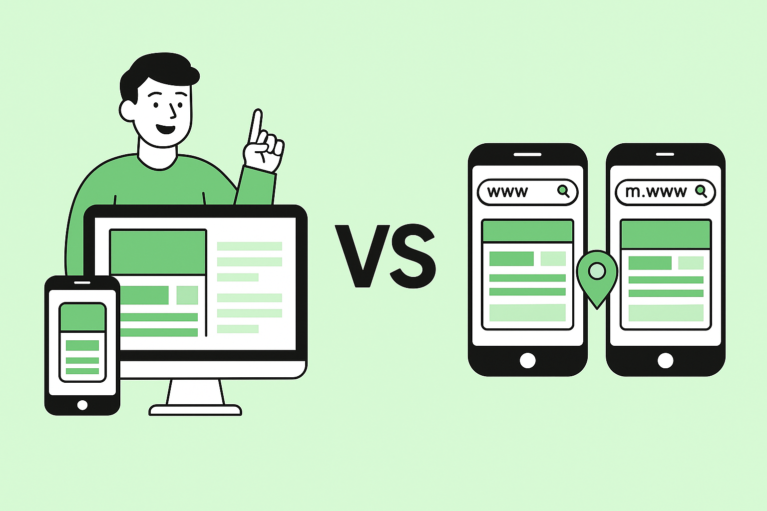 Responsive Design oder mobile Subdomain – was ist besser für SEO und Usability?